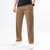 Men’s Classic Brown Casual Trousers | Everyday Comfort