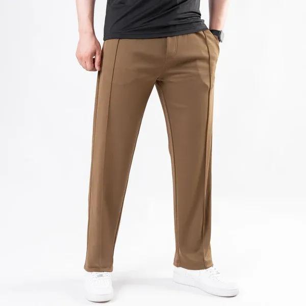 Men’s Classic Brown Casual Trousers | Everyday Comfort