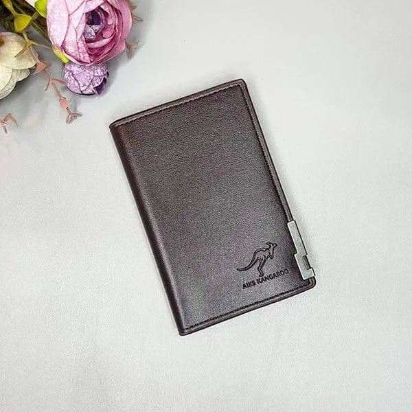 Mini kangaroo Leather Wallet