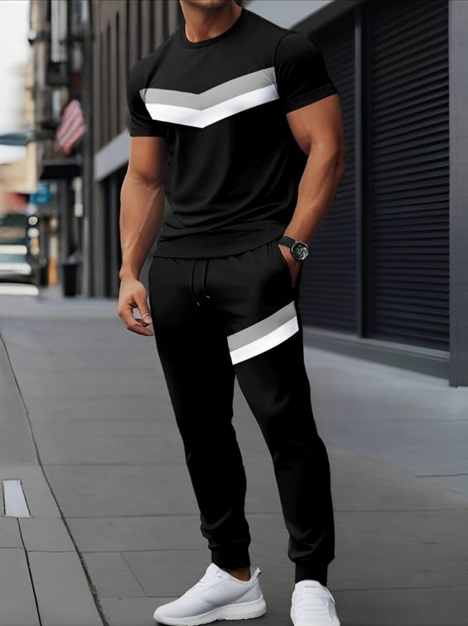Urban Edge Chevron Tracksuit – Men