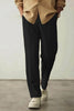 Noir Elegance Relax Fit Trouser Black For Comfort and Style