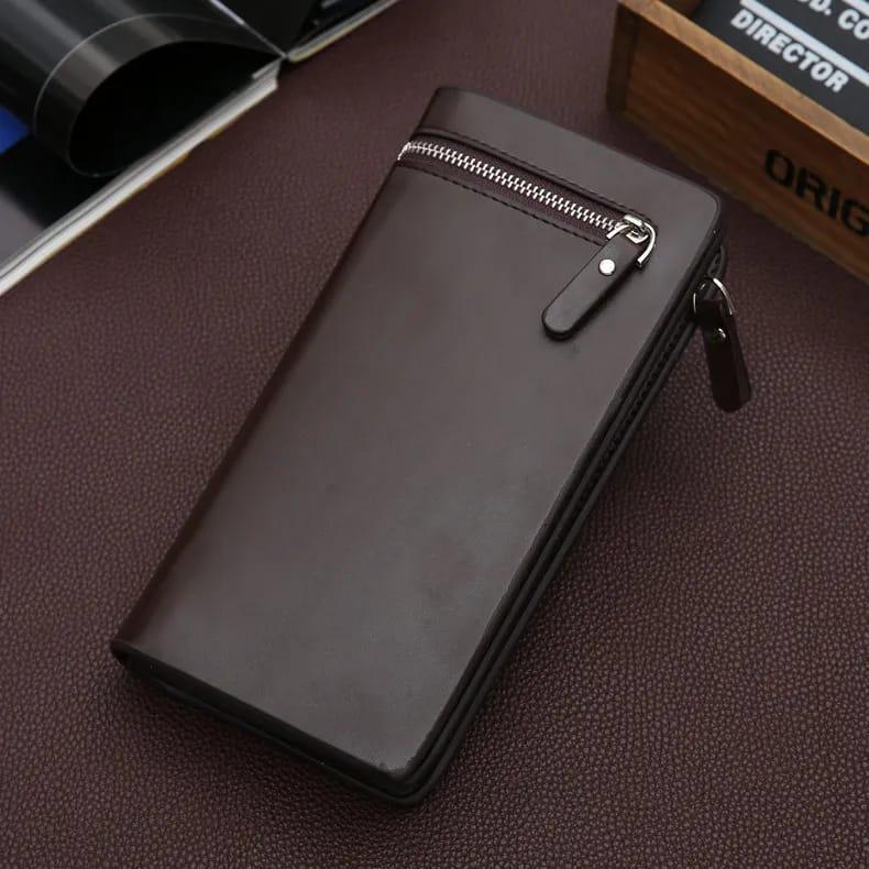 Men's Long Leather Wallet