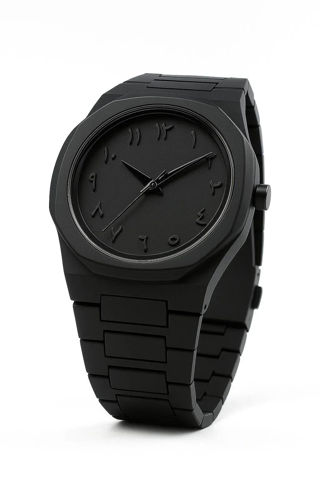 Arabic Black Aura Watch