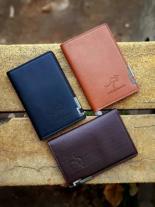 Mini kangaroo Leather Wallet