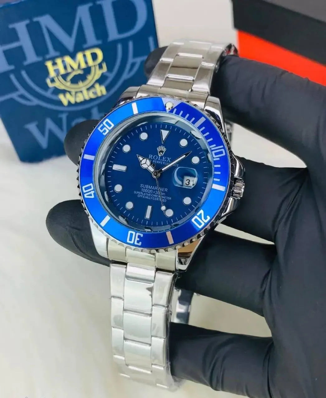 Stainless steel Rolux luxurious Watch