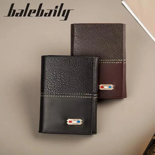 Men's Trifold Leather Wallets