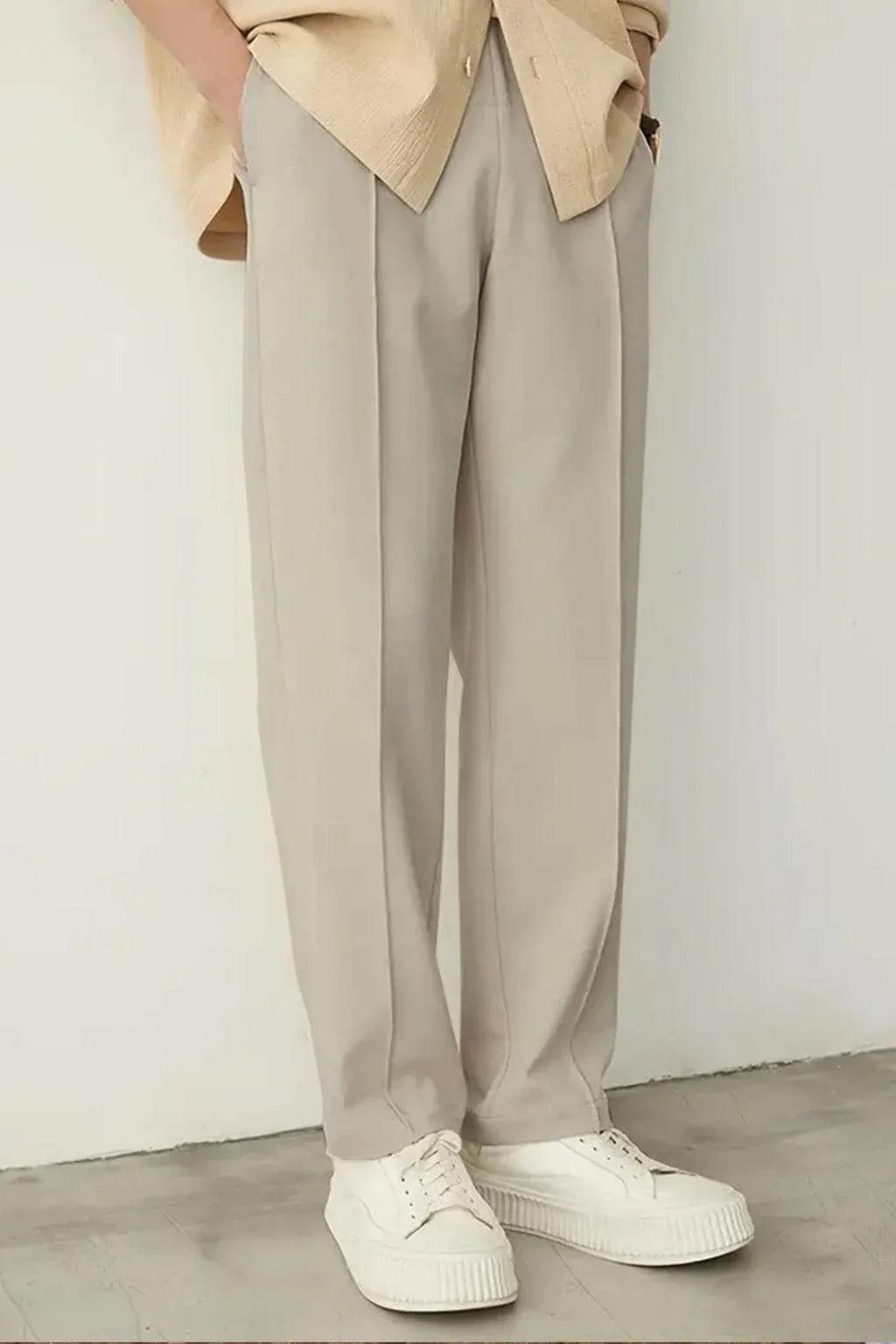 Amaiz Relaxed-Fit Trouser Cream Beige
