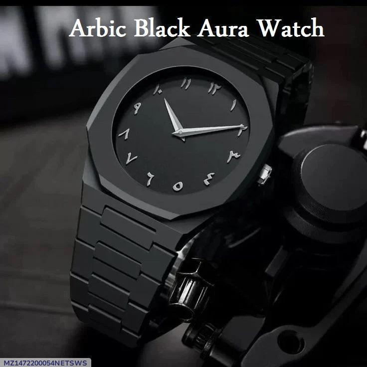 Arabic Black Aura Watch